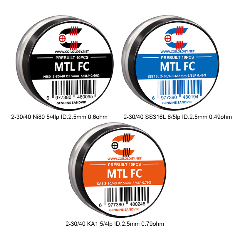10pcs-Coilology-MTL-FC-2 10pcs-Coilology-MTL-FC-2
