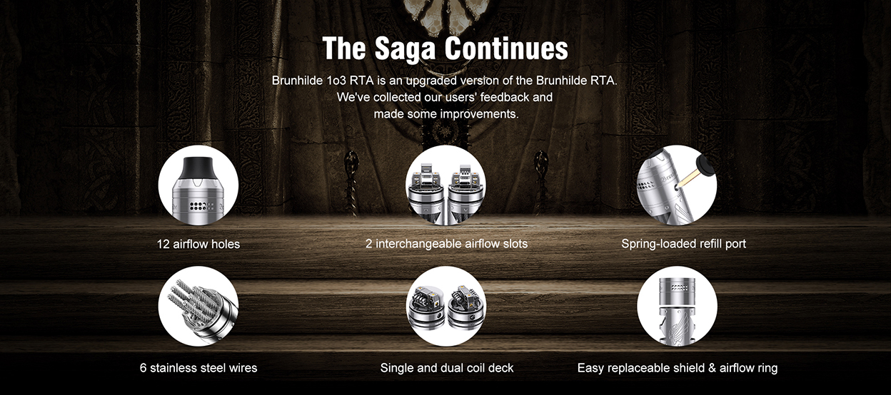 Vapefly Brunhilde 1o3 RTA