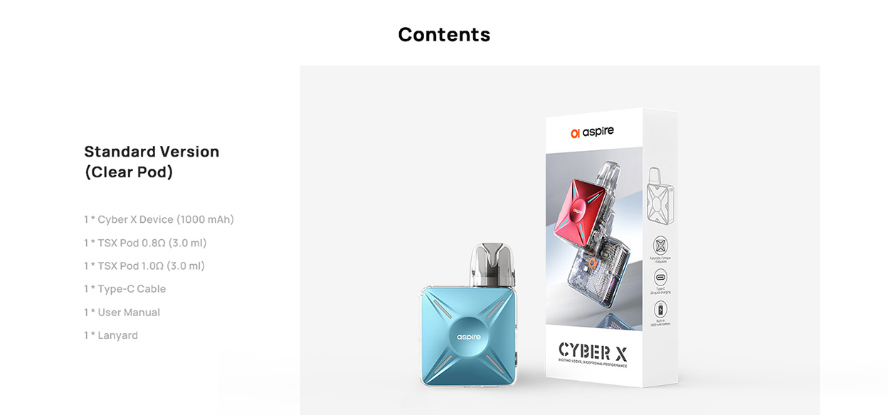 Aspire Cyber X Kit