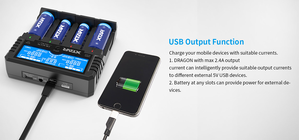 XTAR Dragon VP4 Plus Charger