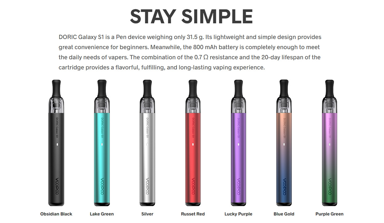 Voopoo Doric Galaxy S1 Kit