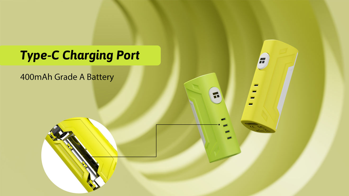 DOTECO Tik10 Vaporizer Battery 400mAh