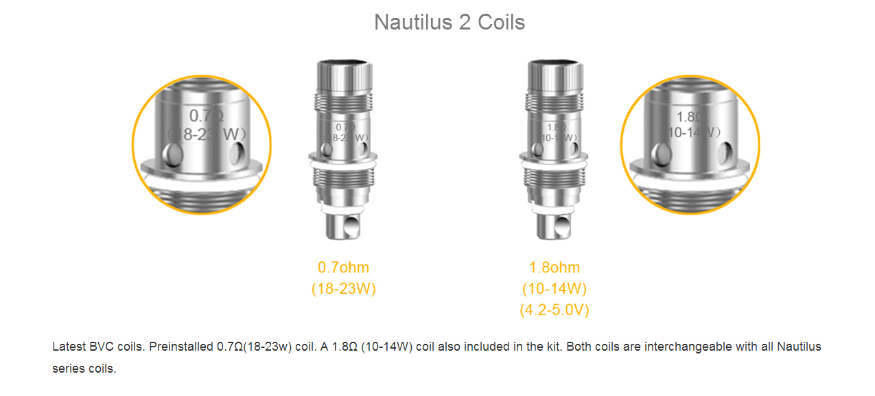 Aspire Nautilus 2 Tank Atomizer