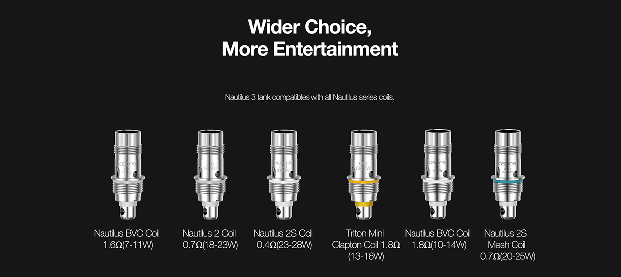 Aspire Nautilus 3 tank