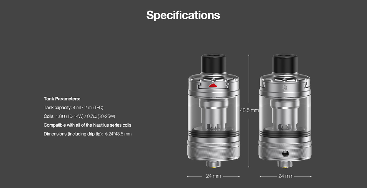 Aspire Nautilus 3 tank