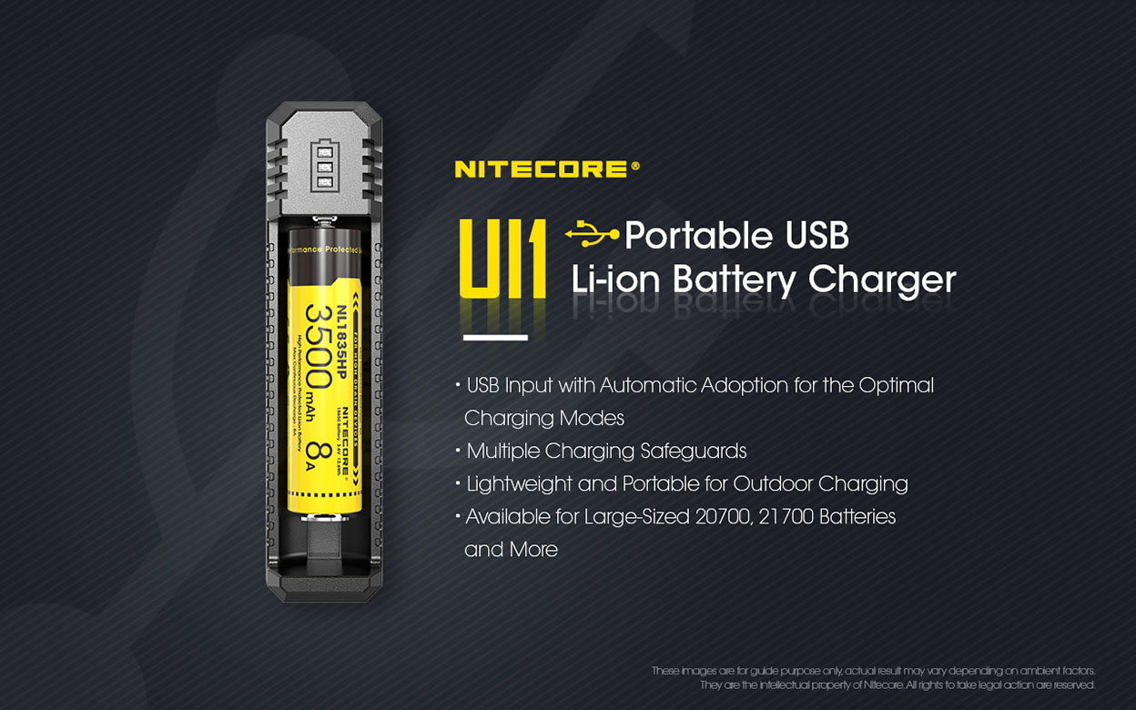 Nitecore UI1 USB Charger