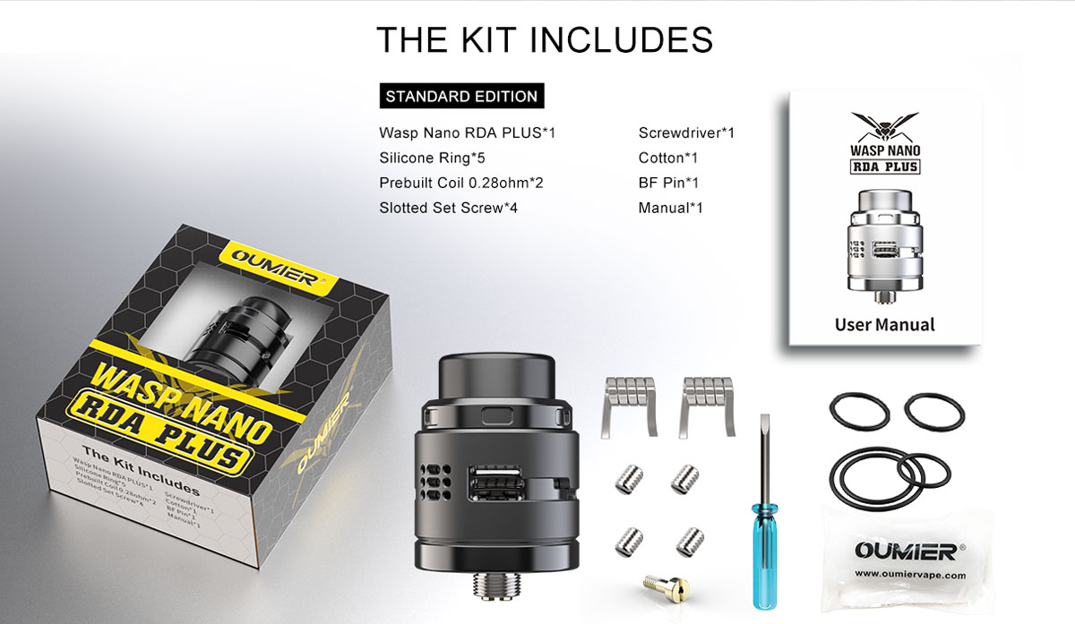 Oumier Wasp Nano RDA Plus