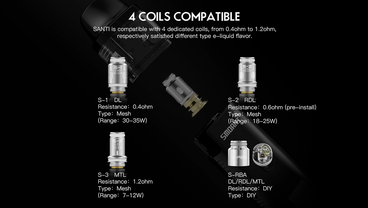Smoant Santi RBA Coil