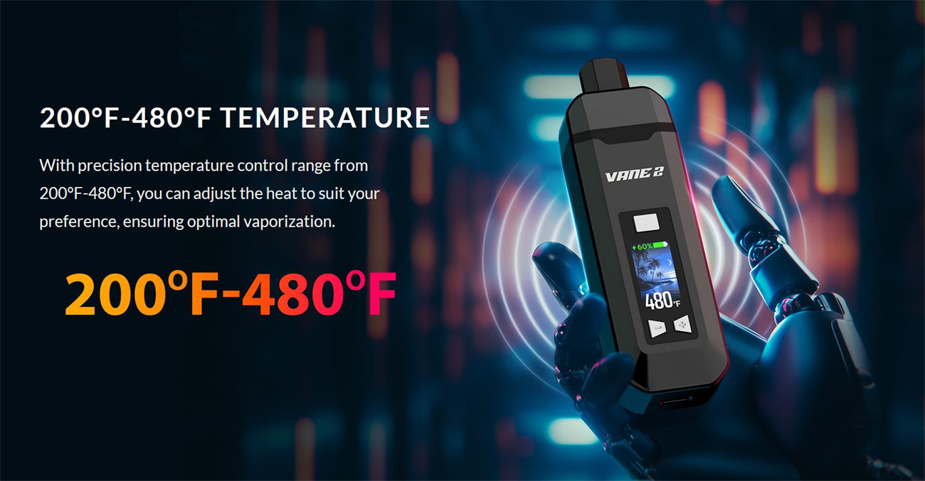 Yocan Vane 2 Dry Herb Vaporizer