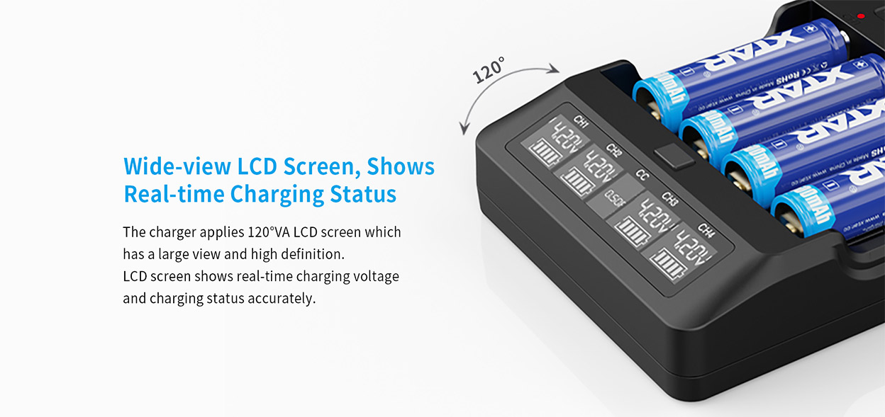 XTAR VP4C Charger