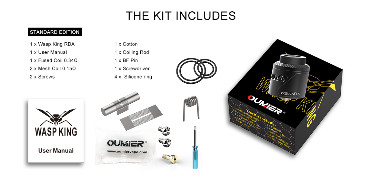 Oumier Wasp King RDA