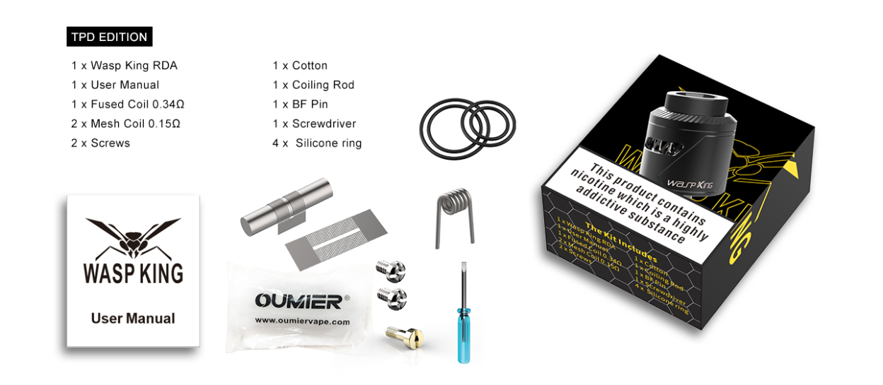 Oumier Wasp King RDA