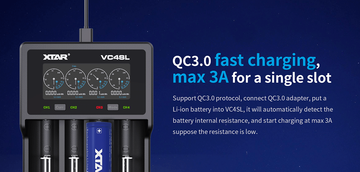 Xtar VC4SL Charger