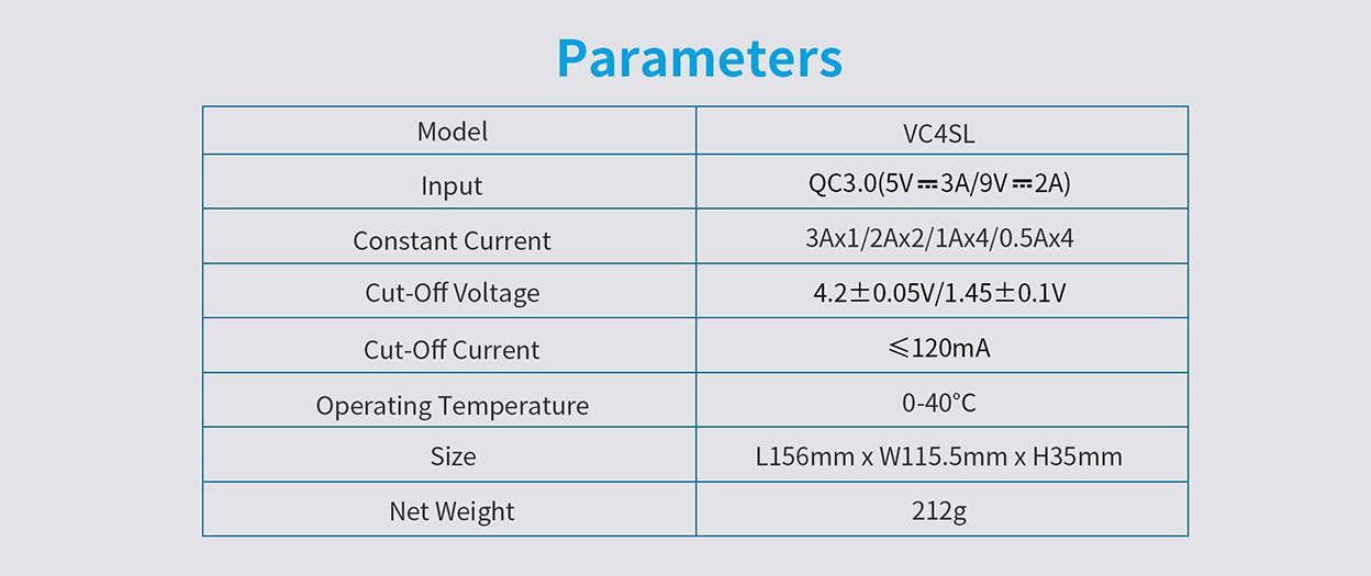 Xtar VC4SL Charger
