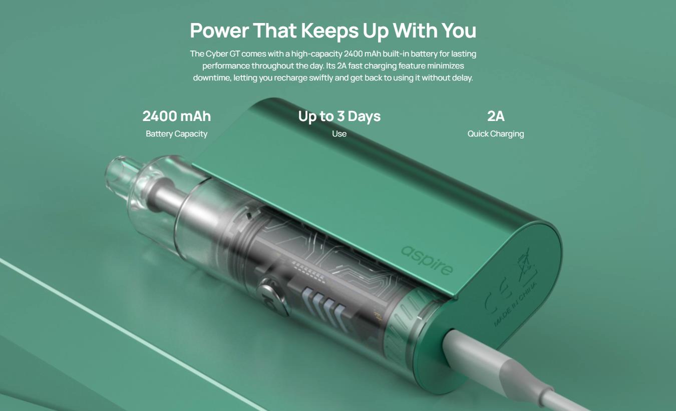 Aspire cyber gt kit