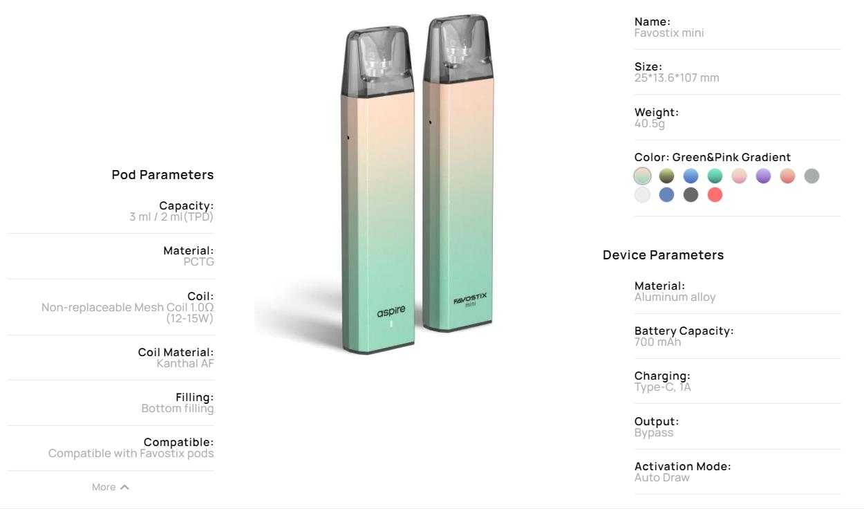 Aspire Favostix Mini  Kit