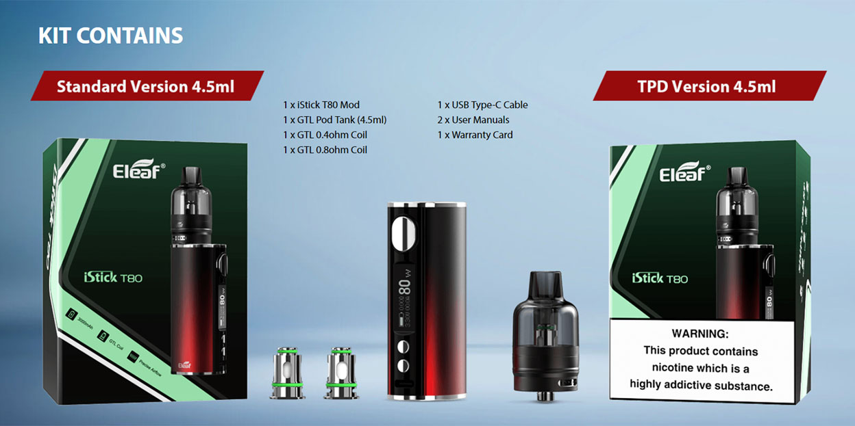 Eleaf iStick T80 Kit