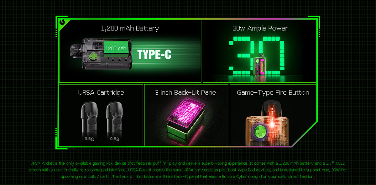 Lost Vape Ursa Pocket Kit