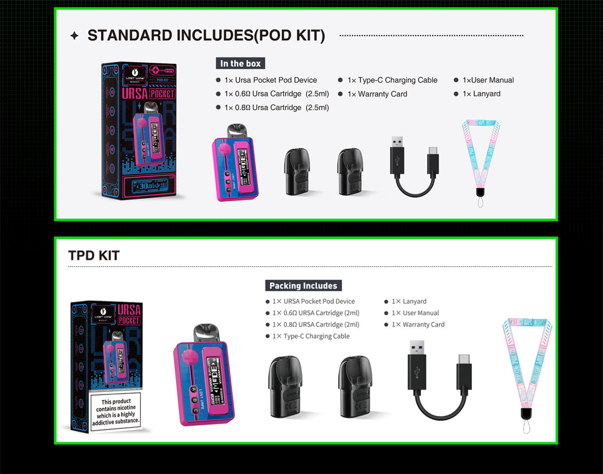 Lost Vape Ursa Pocket Kit