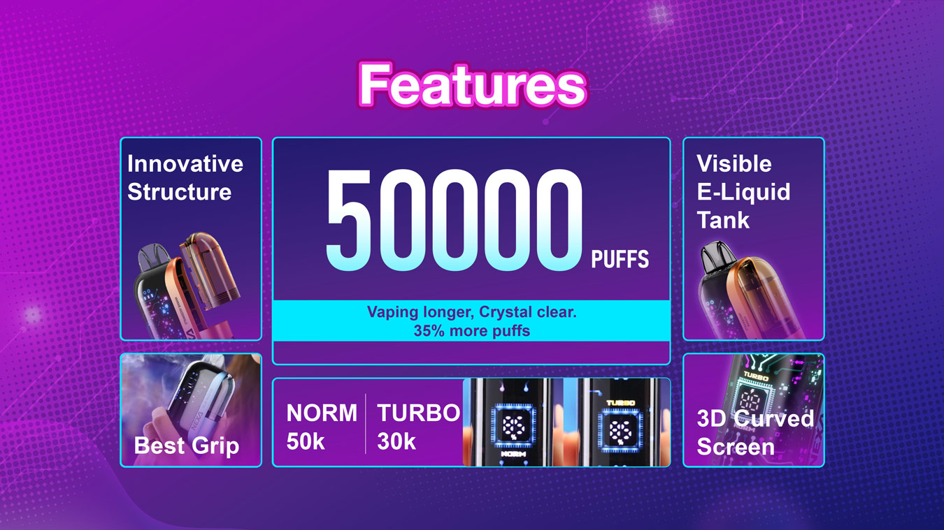 Nexa Ultra Disposable Vape 50000 Puffs