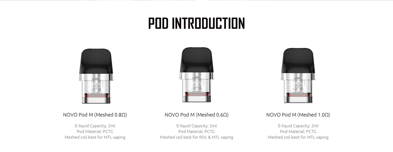 Pod Cartridge for SMOK Novo Kit