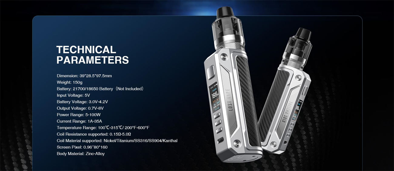 Lost Vape Thelema Solo Kit