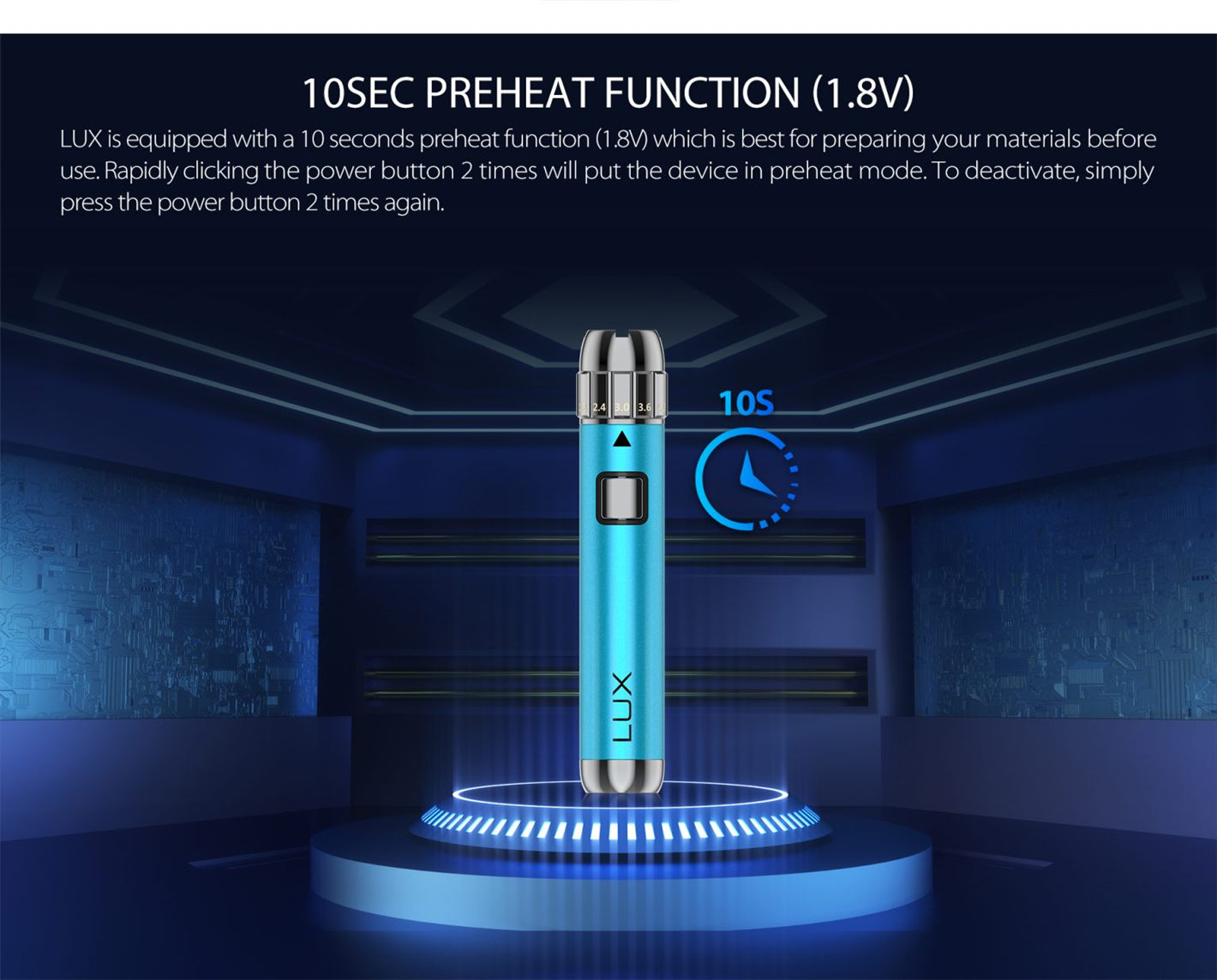 Yocan LUX Max Battery