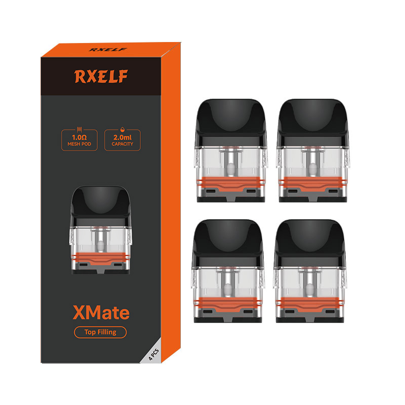 RXELF-XMate-Series-2.0-Top-Filling-Pod-Cartridge-For-RXELF-XMate-C-Kit-XROS-Series-Kits-2ml-3ml-4pcs-pack-5 RXELF-XMate-Series-2.0-Top-Filling-Pod-Cartridge-For-RXELF-XMate-C-Kit-XROS-Series-Kits-2ml-3ml-4pcs-pack-5